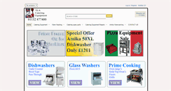 Desktop Screenshot of cateringequipmentsalesandrepairs.com